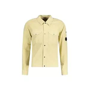 [CP COMPANY]15주년 렌즈 코듀로이 롱 슬리브 셔츠 라이트옐로우 09CMSH289A 005899O 303