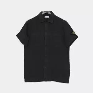 [스톤아일랜드](성인착용가능)스톤아일랜드키즈 26SS 와펜로고 반팔 남아 셔츠 L1S161100001 S0145 V0020/