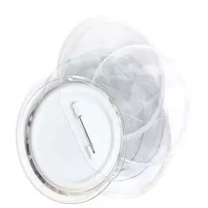 투명 굿즈 보관 케이스 10p 원형 뱃지 보호 커버 정리용