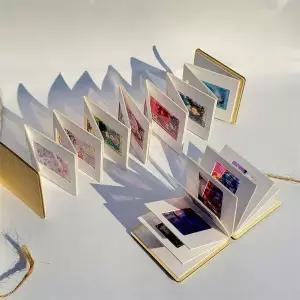 미니 GF670046 셀프 포토 앨범 북 인생 사진 책 네컷 만들기 DIY 제작 결혼 웨딩 비공굿 아이돌