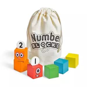 넘버블럭스 유아 숫자놀이 수학교구 원목 블록 1-5 수개념