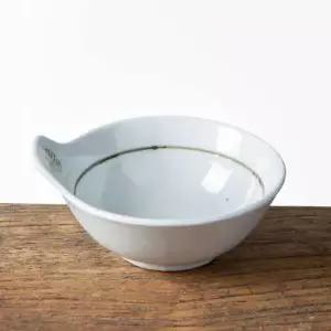 이천도자기 희고백자 덴다시 그릇 소스용