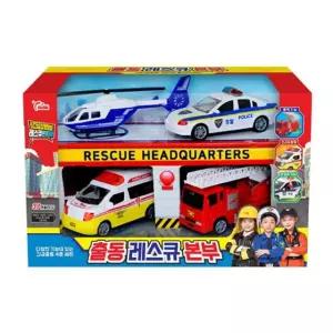 유아 풀백 미니카 구조대 경찰차 소방차 자동차 자동차완구 장난감트럭 자동차장난감 장난감자동차