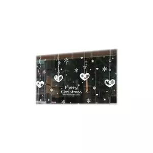 크리스마스 유리창 장식 스티커 하트 대롱대롱 천사 장식품 크리스마스가랜드