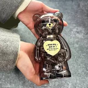 대형 101BVV02 저금통 곰돌이 돼지저금통 투명