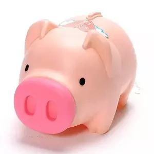 핑크 651GBJ45 2호 돼지저금통 심플저금통 생활용품