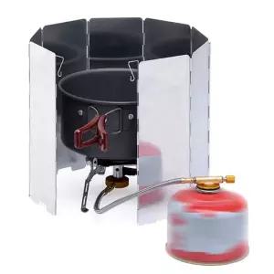 휴대용 8단 가스버너 바람막이