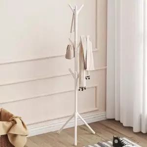 나무디자인 인테리어 가벼운 옷걸이행거 스탠드 행거