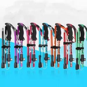 6061 등산스틱 알루미늄 초경량 5단 접이식