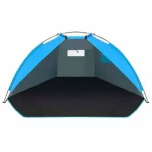 2인용 그늘막텐트 220x120cm 블루 야영텐트 비치텐트