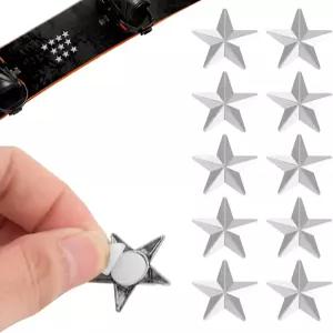 페니티 10pcs 스노보드 스톰프 패드 자기 접착식 백킹이 있는 언 그립 패드로 겨울철 스노보드의 접지력과