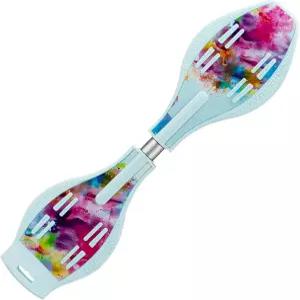 내구성이 뛰어난 캐스터 스케이트보드 2개의 조명 휠 360도 회전 청소년 및 재미있는 트위스트보드