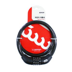 삼천리 4번호키(대)/SL160 자전거 4자리 비밀번호 잠금장치 자물쇠/열쇠가 필요없는 도난방지 자전거용품