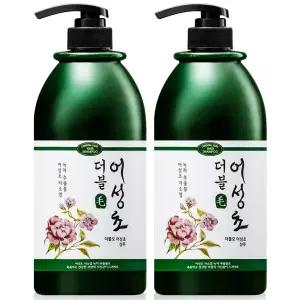 어성초 샴푸 두피 비듬샴푸 1000ml 2개 쿨링 사춘기 정수리 냄새 대용량