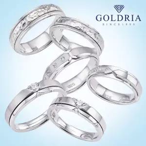 [골드리아] 실버 고급커플링 2탄/남+여 한쌍/92.5%/은반지/무료배송