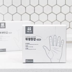 생활드림 요리 비닐 위생장갑 500매+500매