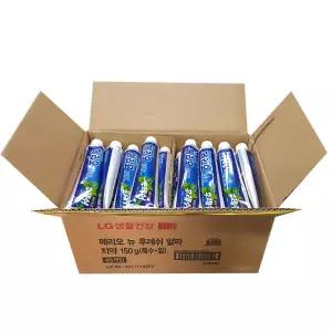 페리오 뉴 후레쉬 치약 150g x48개 충치케어 업소용 대용량 (사용기한 28년 8월이후)