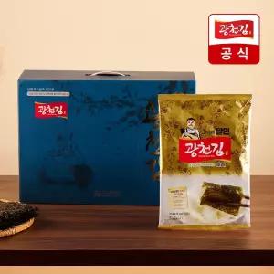 [광천김 선물세트] 프리미엄 재래 전장김 10봉 선물세트 (30-1호)