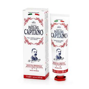 이태리 공식수입 파스타델 카피타노 치약 75ml / 오리지널 레시피/ 내추럴허브 / 시칠리 레몬