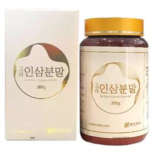 정삼당 고려인삼분말 200g병/한국/동진제약