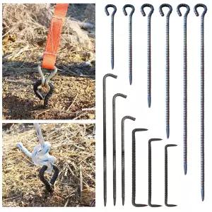 B-4 철근말뚝 13x600 쇠말뚝 철근팩 타프팩 텐트팩 (사이즈 주문생산 가능)