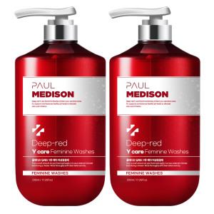 폴메디슨 딥레드 케어 여성청결제 510ml : 2개 여성세정제 / 청결제추천