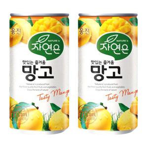 웅진 자연은 망고 180ml x 90캔 캔음료 과즙음료 음료수 음료수도매