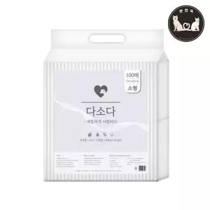 다소다 패드 경제적인 15g 알뜰형 100매 강아지 패드