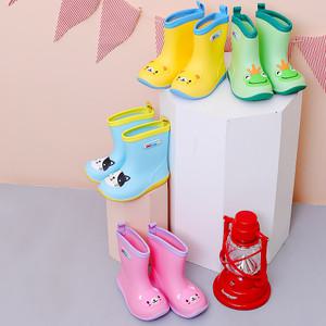 꼬꼬마슈 마카롱 유아동공용 레인부츠 kd1010