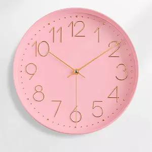 파스텔입체 28cm 무소음벽시계 /국산 무소음 벽시계 학교 병원 사무실 예쁜