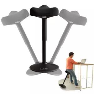 카자리코 스탠딩 높이조절 의자 병원 간호사 진료 회전 서서 앉는 의자  재택 근무 스툴 Stool