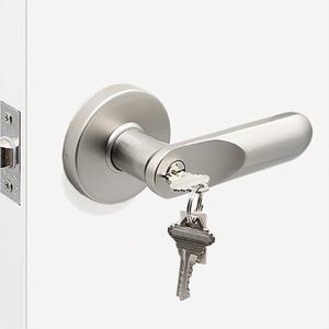 방문손잡이 열쇠형 CTL800 그레이 엔젤금속