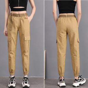 로로스키니 여자키작녀 카고 편한와이드 기모밴딩조거