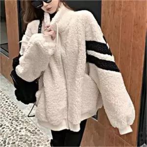 [오노마] ONM 여성아우터 양털 후리스 뽀글이 패션 집업점퍼 오버핏 (S7985354)