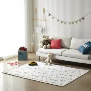 [텐바이텐]DTP 사계절 사각러그 공룡 패턴 100x150 카페트 매트