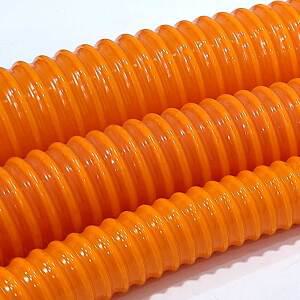 주황나선호스 M단위 절단판매 25mm 1M 3M 5M배수 급수 양수기 펌프 공사배수