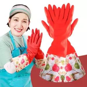 제이케이 기모 고무장갑 설거지 김장 주방용품 가정용 업소용