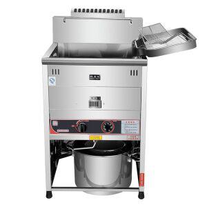 업소형 소형 가스 튀김기 식당 치킨 1마리용 돈까스