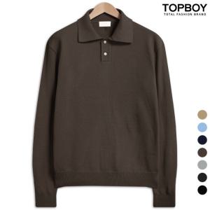 데일리 캐시라이크 카라 니트 (MD296)