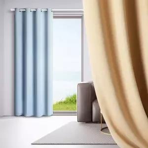암막커튼 210 거실 안방 방한 방풍 아파트 양면 봉커튼