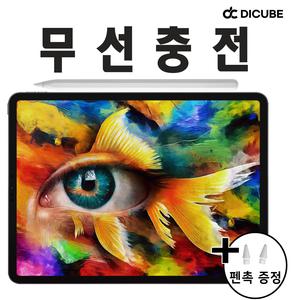 디큐브 아이패드 전용 쾌속 무선충전 스타일러스 세밀한 작업 터치펜 APEN22
