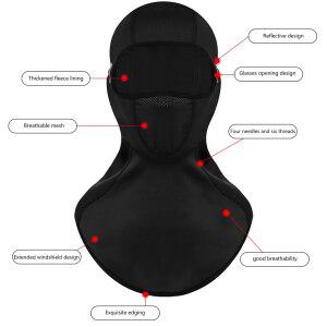 방한 겨울 바이크 오토바이 발라클라바 얼굴 마스크 헬멧 라이너 승마 헤드 기어 두꺼운 벨벳 커버 모자