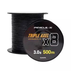 미라클 트리플악셀 8합사 500M 3호 블랙