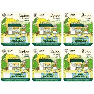 멘소래담 립밤 립아이스 레몬 x 6개 SPF 15 맨소래담 립케어