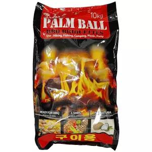 큐맥 팜볼 야자 숯 10kg/야자열매 e