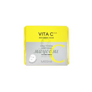 미샤 비타씨플러스 데일리 토닝 시트마스크 350ml / 30매
