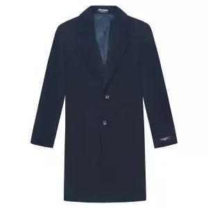 [레노마 옴므]레노마 울캐시혼방 체스터 코트 네이비 RLLPBH55A