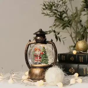 [텐바이텐]엔틱랜턴 크리스마스 워터볼 오르골 산타 눈사람 트리 스노우볼 무드