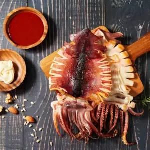 [블루밍그린] 반건조 오징어 피데기 최상금 원양산 대 1.1kg내외 10미