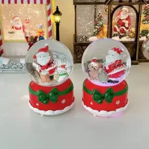 [텐바이텐]초록리본 크리스마스오르골 스노우볼 워터볼